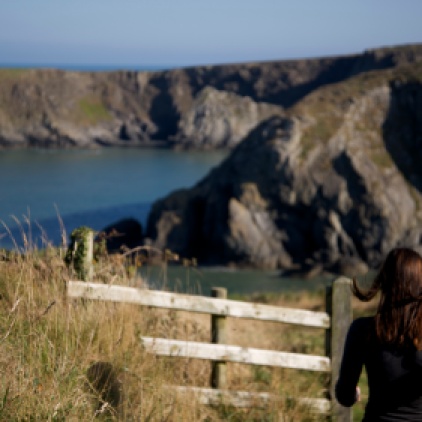 Hiking the Pembrokeshire coastline in Wales